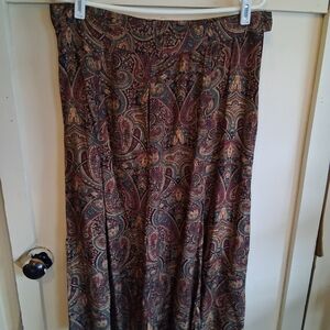 Koret Multicolor Paisley Maxi Skirt